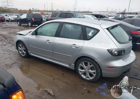 2008 Mazda Mazda3 S Touring z USA, uszkodzony, nr VIN JM1BK343381878519
